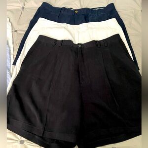 3 pair dress shorts